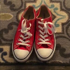 Women’s red converse